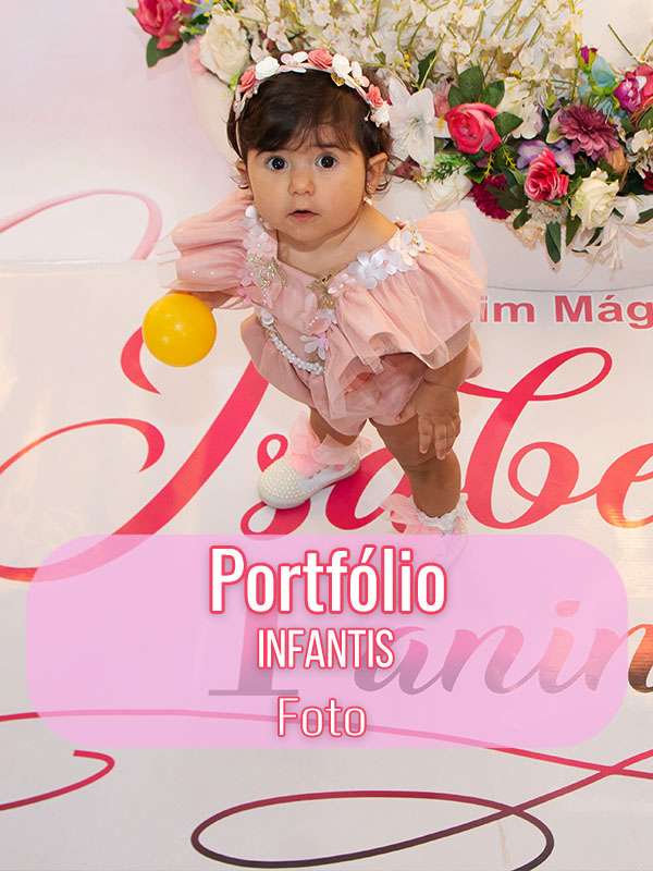 Portfólio de fotos infantis